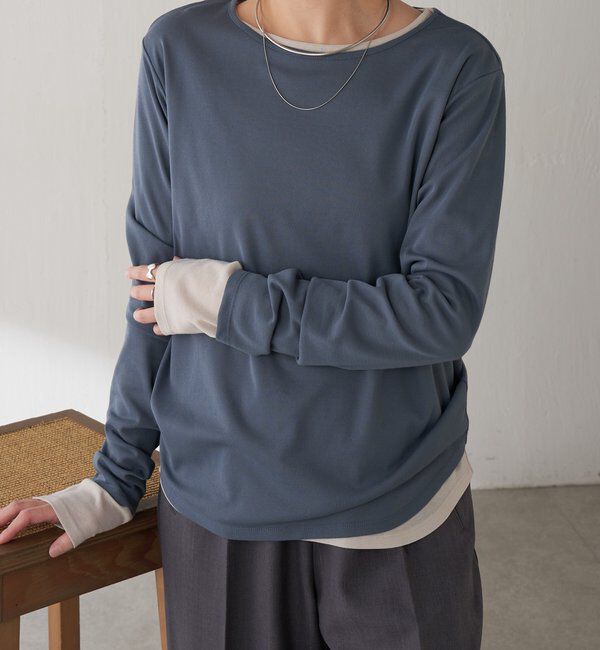  「ベーシックシアーロンT」|Tシャツ・カットソー|