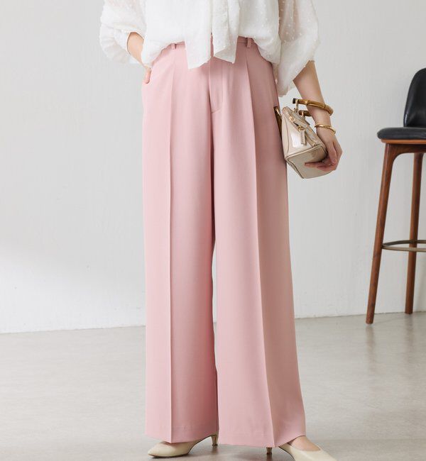  「ジャージワイドパンツ」|チノ|