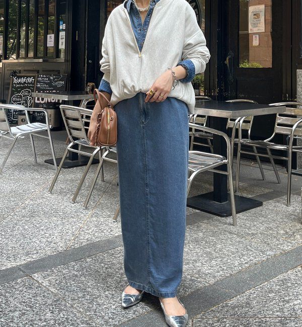  「【新色追加】【インフルエンサー OKOCHI企画】ハーフジップスウェット」|Tシャツ・カットソー|