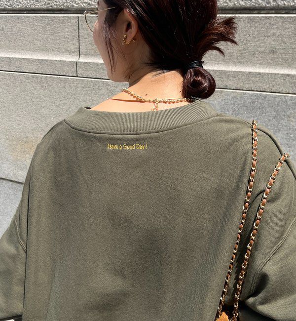  「【新色追加】【インフルエンサー OKOCHI企画】ハーフジップスウェット」|Tシャツ・カットソー|