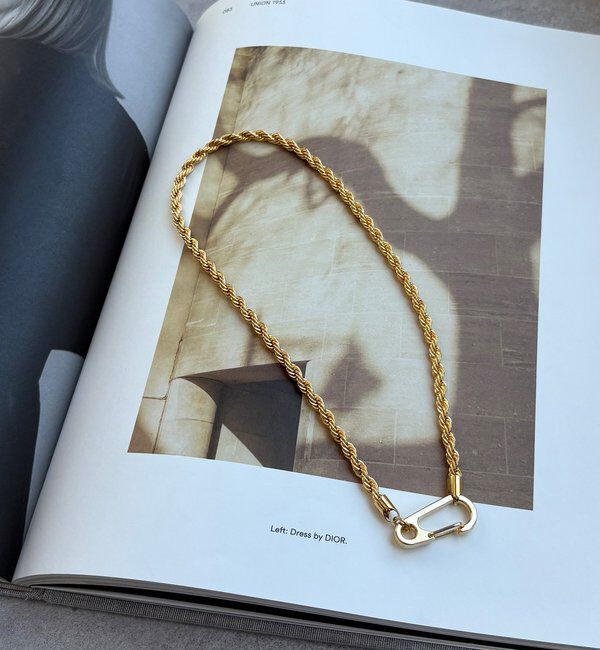  「フックパーツネックレス」|ネックレス|