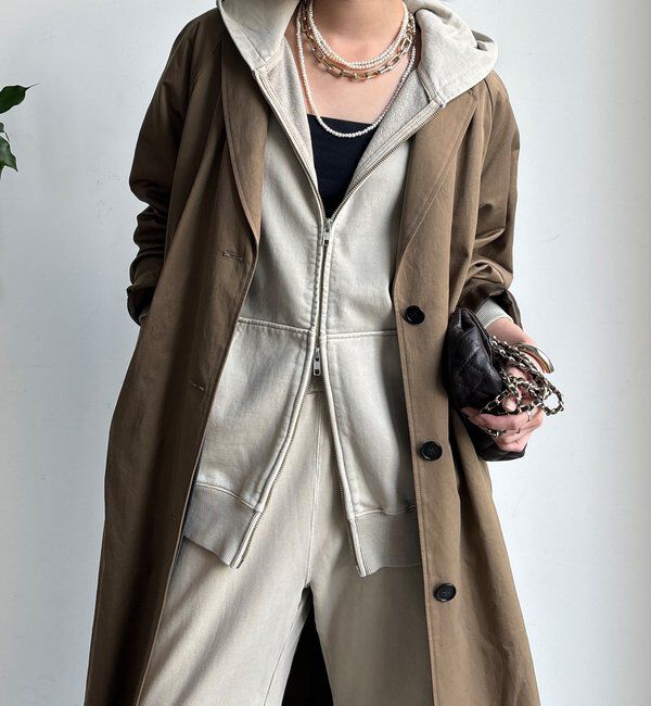  「ライナー付ロングトレンチコート」|その他|