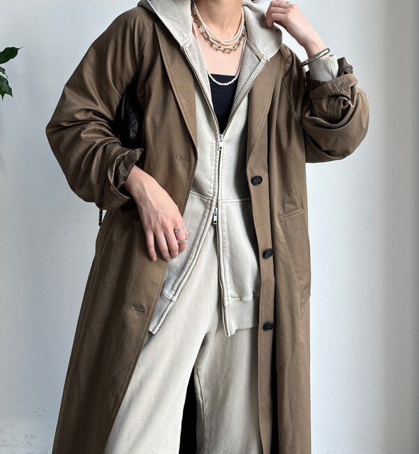  「ライナー付ロングトレンチコート」|その他|