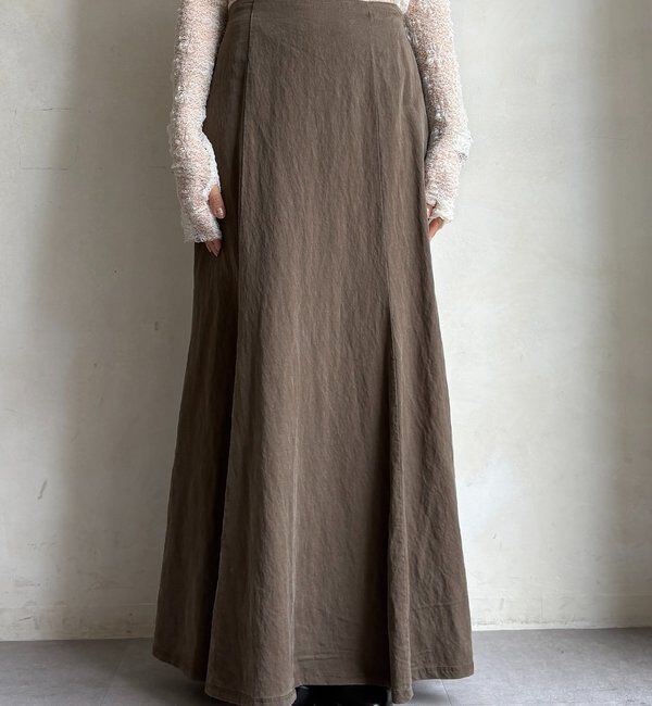  「【セットアップ対応】ピグメントライクフレアスカート」|スカート|