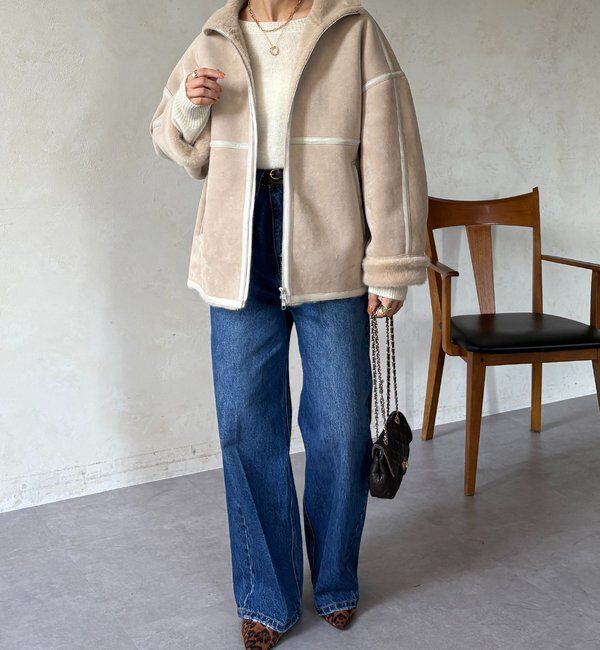  「フェイクムートンショートコート」|その他|