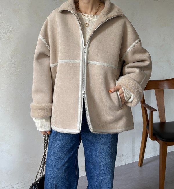  「フェイクムートンショートコート」|その他|