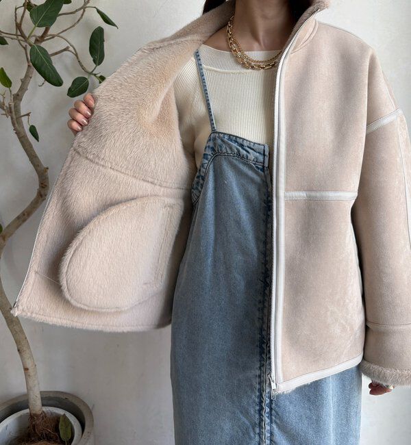  「フェイクムートンショートコート」|その他|