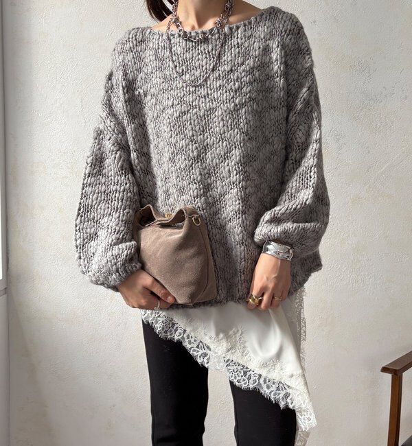  「ローゲージニット」|ニット・セーター|