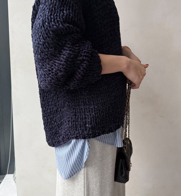  「ハンドメイドテープヤーンニット」|ニット・セーター|
