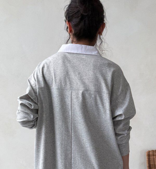  「【WEB限定】ワンポイント刺繍ポロシャツワンピース」|ワンピース|