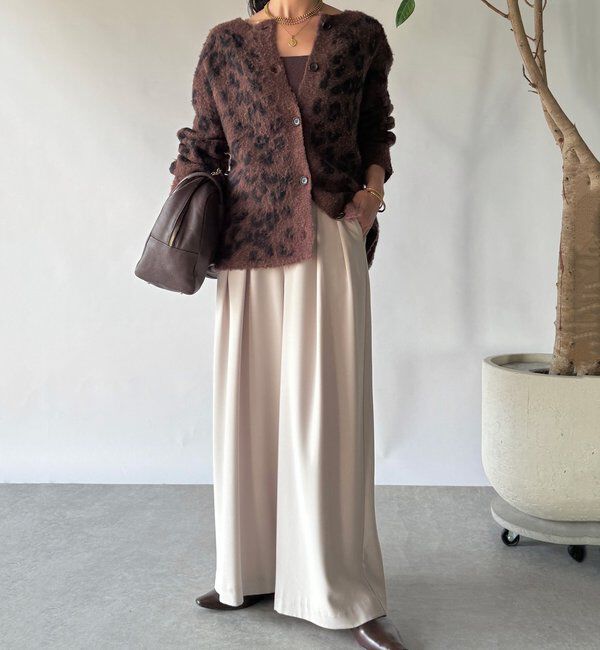  「レオパードシャギーニット」|ニット・セーター|