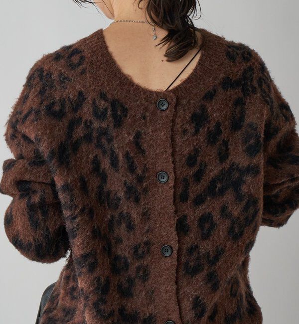  「レオパードシャギーニット」|ニット・セーター|