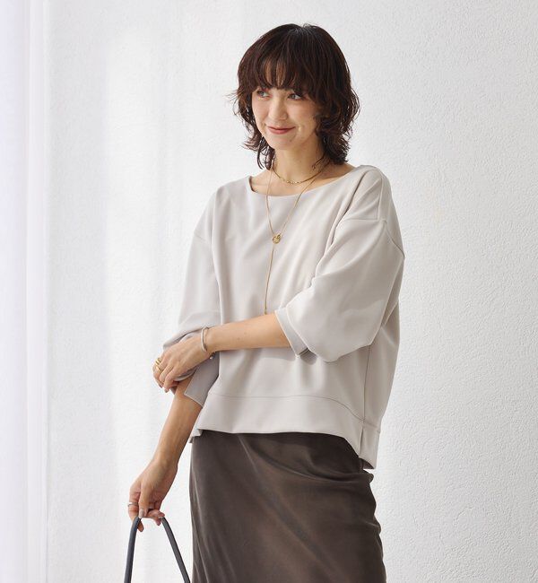  「【万能アイテム】ダンボールショートプルオーバー」|Tシャツ・カットソー|