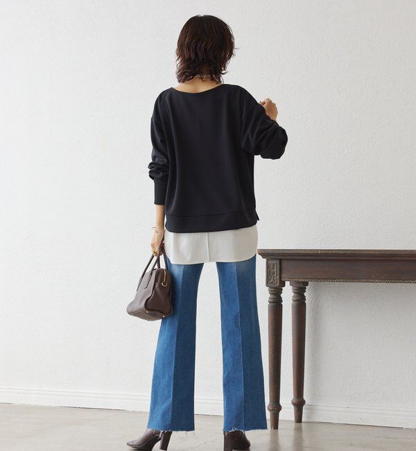  「【万能アイテム】ダンボールショートプルオーバー」|Tシャツ・カットソー|