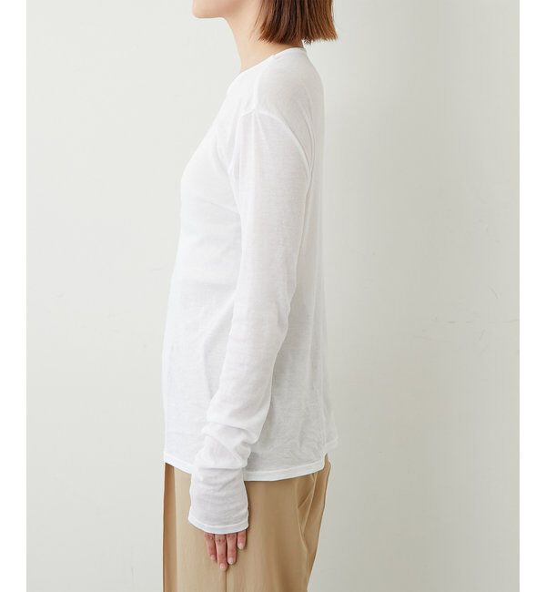 La nature linge「【La nature linge】NEWロングスリーブTシャツ」|Tシャツ・カットソー|