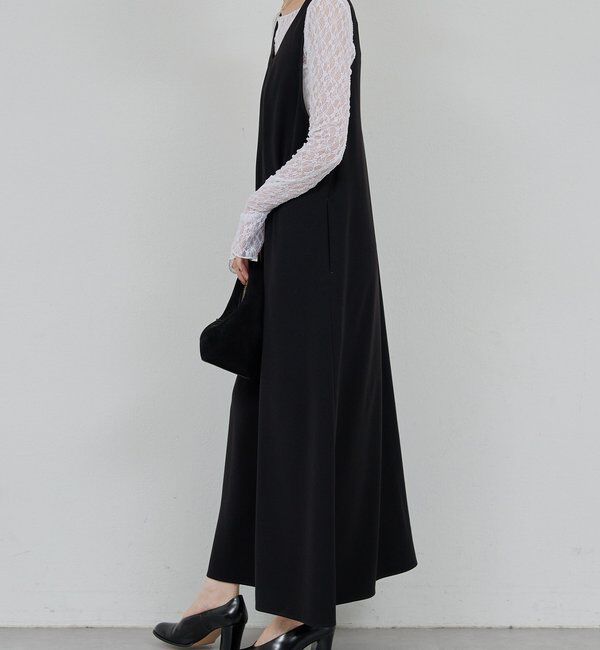  「ディープUネック2WAY ワンピース」|ワンピース|