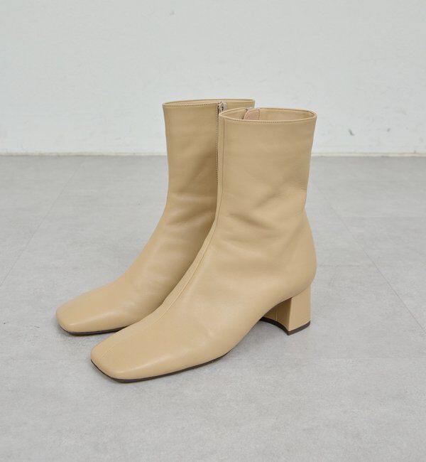  「【2.718】スクエアショートブーツ」|ショートブーツ|