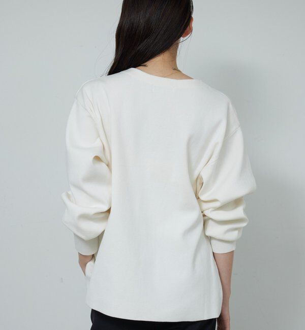  「ビジューVネックカーディガン」|ニット・セーター|