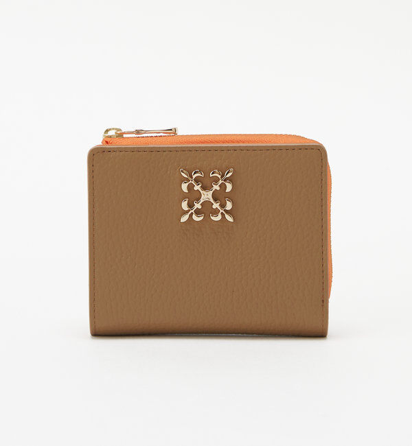  「モノグラムプレートハーフウォレット」|財布|