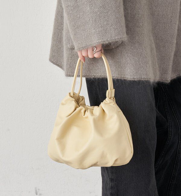  「レザー巾着4WAYショルダーバッグ」|ショルダー・メッセンジャー|