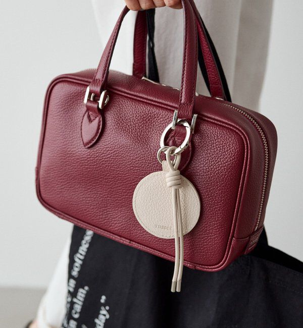  「レザー2WAYミニボストンバッグ」|ボストンバッグ|