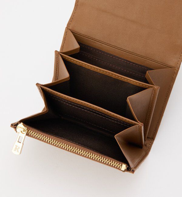  「【再値下げ】キルティングレザー二つ折りウォレット」|財布|