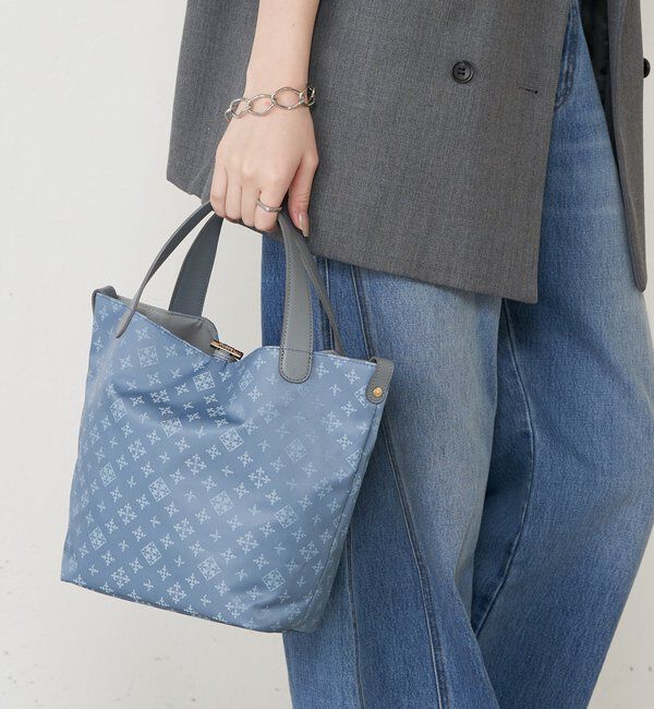  「ナイロンジャガード2WAYミニトートバッグ」|トートバッグ|