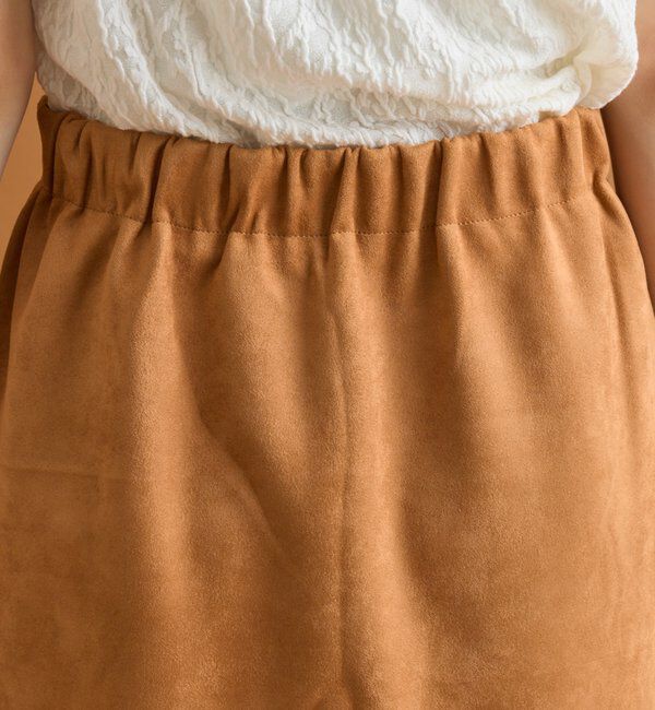  「フェイクスウェードミニスカパン」|スカート|