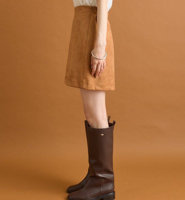  「フェイクスウェードミニスカパン」|スカート|