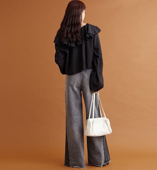  「ラッフルボレロブラウス」|シャツ・ブラウス|