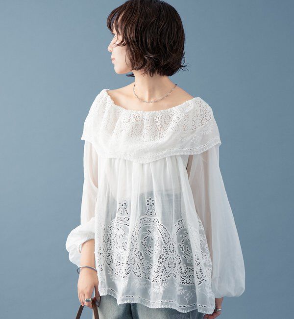  「4wayブラウス」|シャツ・ブラウス|