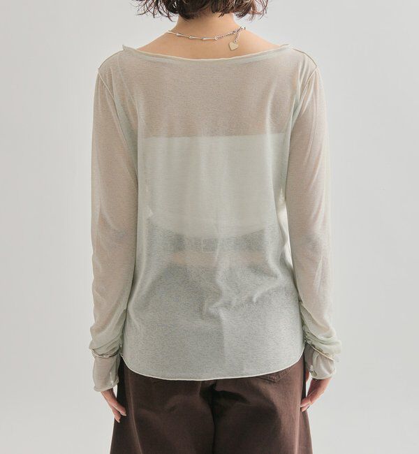  「ラメシアープルオーバー」|Tシャツ・カットソー|