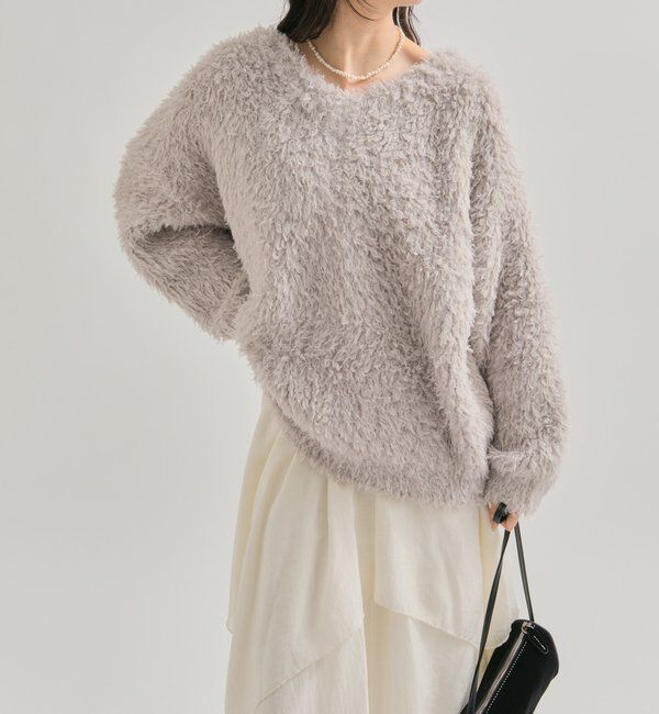  「ループボタン カーディガン」|カーディガン|