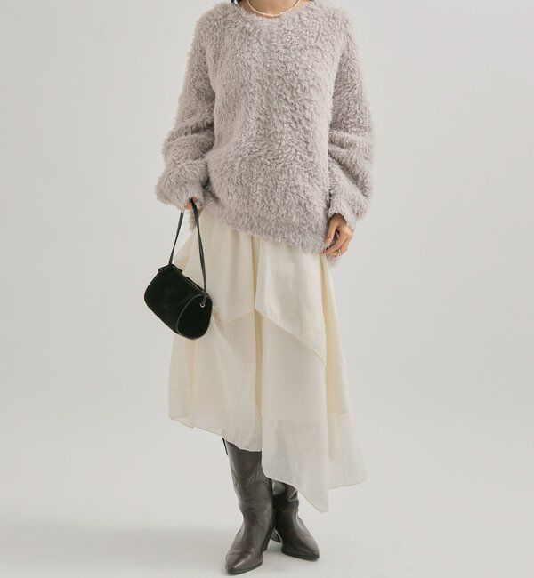  「ループボタン カーディガン」|カーディガン|