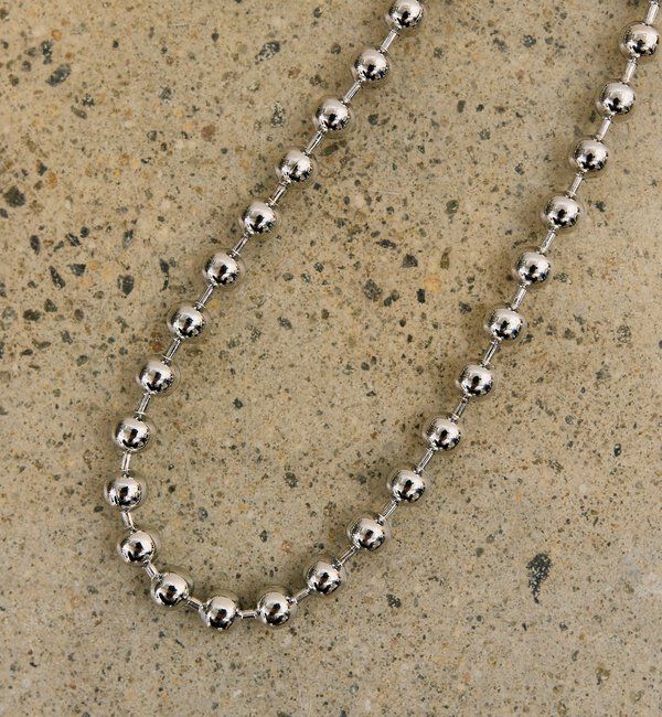  「ボールチェーンネックレス」|リング|