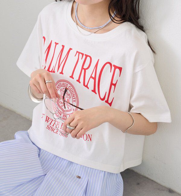  「ショートロゴTシャツ」|Tシャツ・カットソー|