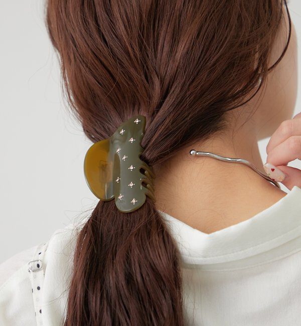  「モチーフビジューヘアクリップ」|その他|