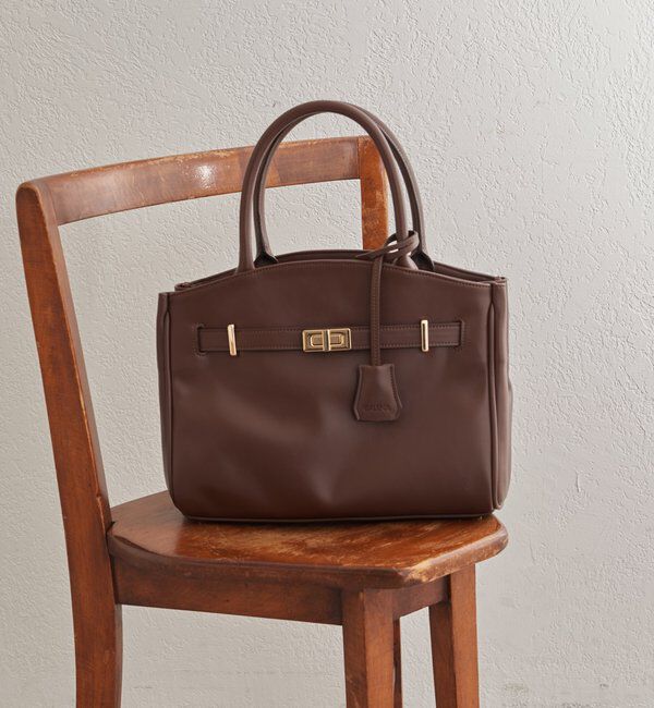  「【GALENA/ガレナ】ベルトバッグ」|トートバッグ|ブラウン