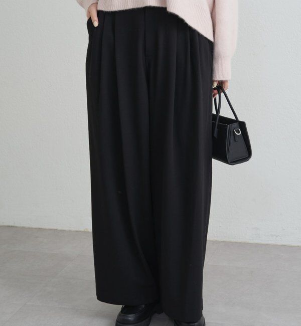  「3タックワイドパンツ」|チノ|