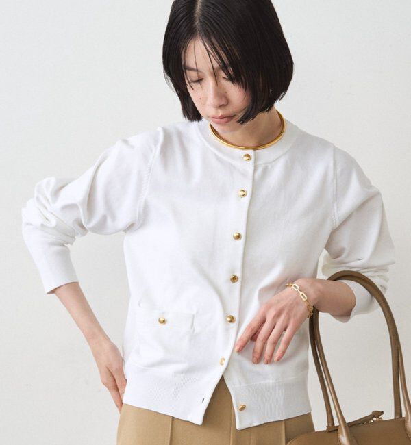  「コンパクトカーデ」|ニット・セーター|