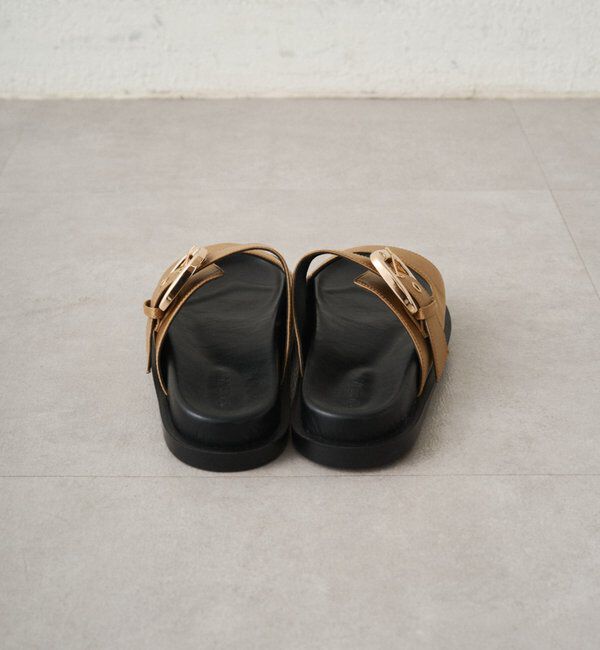  「【GALENA/ガレナ】メタルバックルサンダル」|その他|