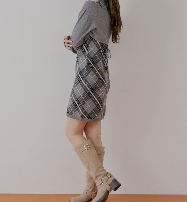  「2wayロング丈エンジニアブーツ」|ロングブーツ|