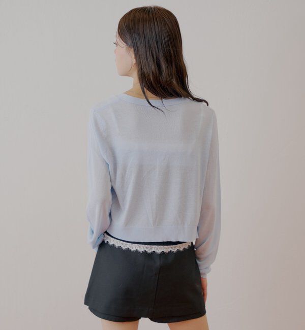  「シアーカーディガン+ねじりシャツドッキングベアセット」|カーディガン|