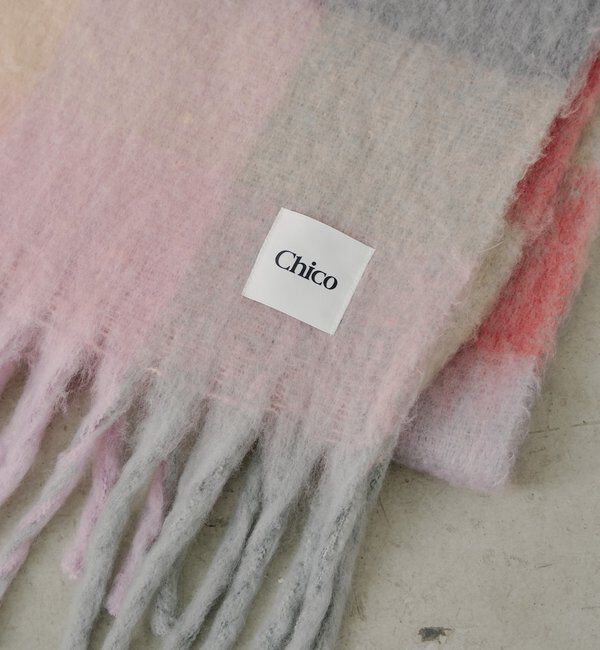  「ボリュームチェックストール/マフラー」|マフラー|