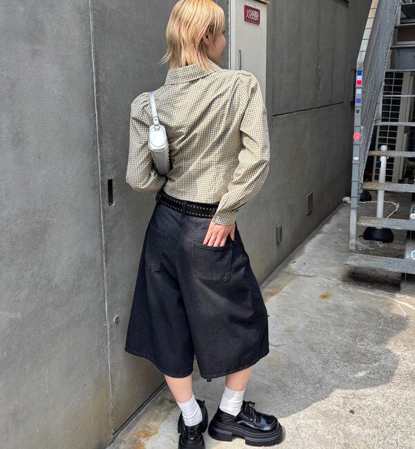  「パフスリーブギャザーブラウス」|シャツ・ブラウス|