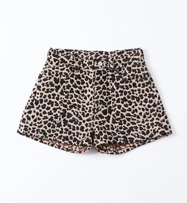  「レオパードジャガードショーツ」|チノ|