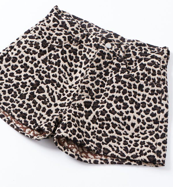  「レオパードジャガードショーツ」|チノ|