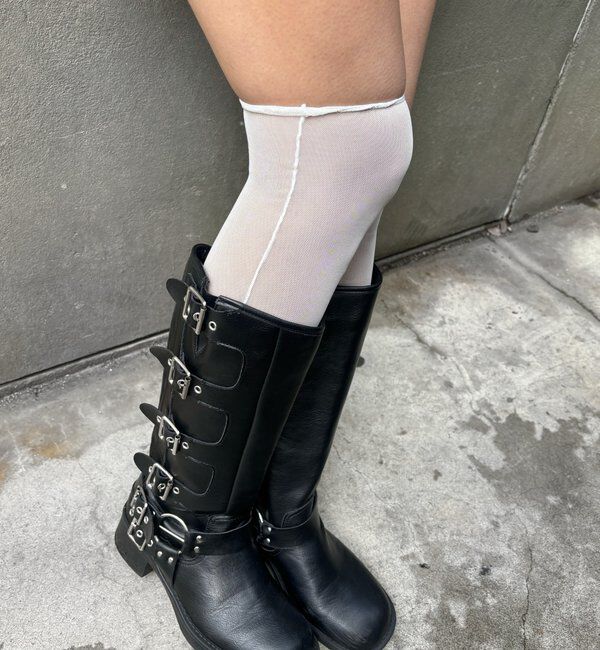  「シースルーハイソックス」|ソックス|