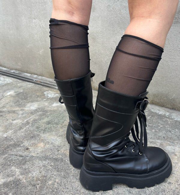  「シースルーハイソックス」|ソックス|