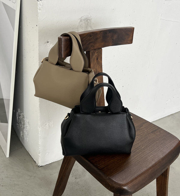  「ラウンドミニボストンバッグ」|トートバッグ|